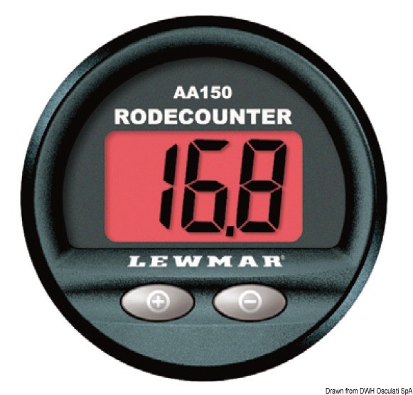 Купить LEWMAR chain counter with alarm, 02.357.04 7ft.ru в интернет магазине Семь Футов