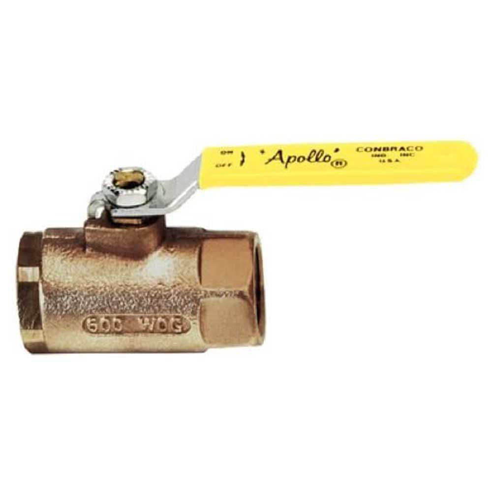 Apollo 37-W565700 3/4´´ 1´´ Ручка клапана Золотистый Yellow