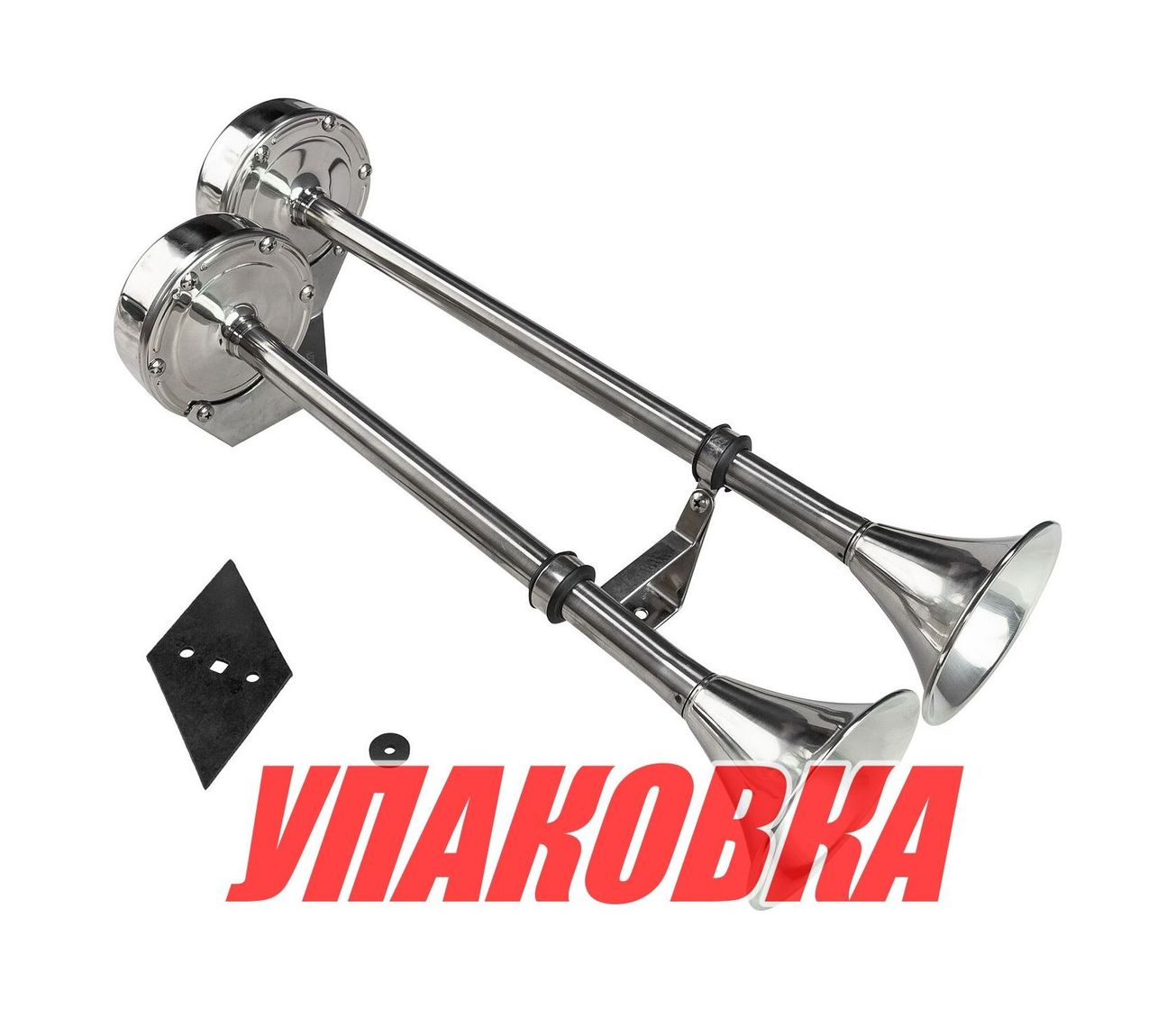 Купить Сигнал звуковой двойной электрический, 12 В (упаковка из 4 шт.) AAA 15023-12_pkg_4 7ft.ru в интернет магазине Семь Футов