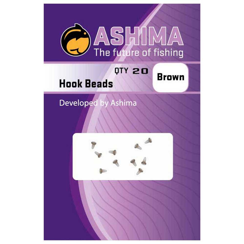 Ashima fishing AHBB Крючки Бусины  Brown