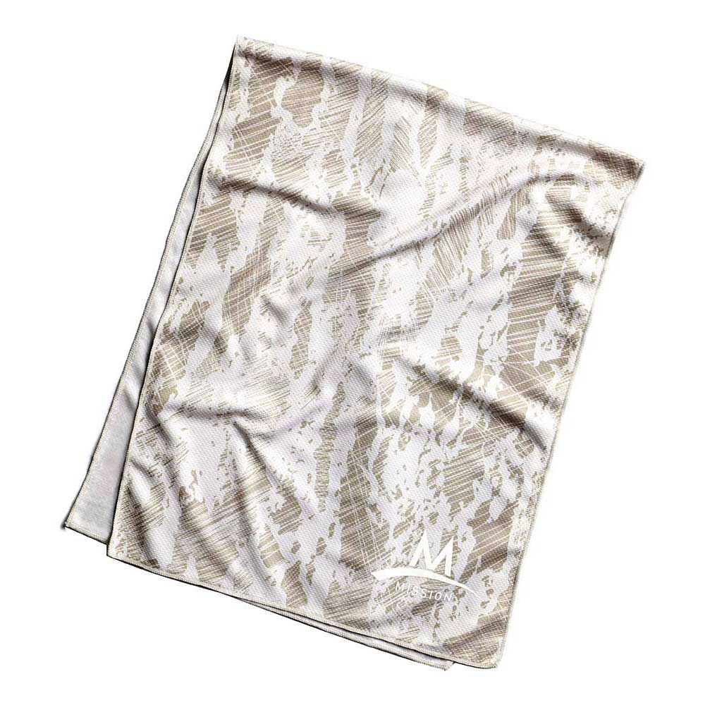 Mission 107428ODIN полотенце Tech Knit Cooling L Серый Everest Sand 84 x 31 cm