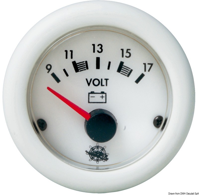 Купить Guardian voltmeter white 10-16 V, 27.533.01 7ft.ru в интернет магазине Семь Футов