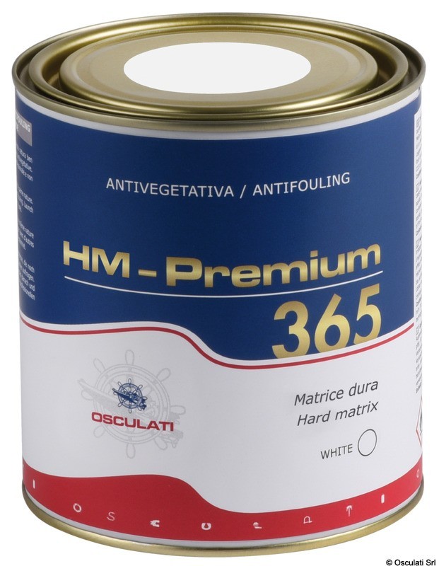 Купить Необрастающая краска белая HM Premium 365 0,75 л, Osculati 65.612.11 7ft.ru в интернет магазине Семь Футов