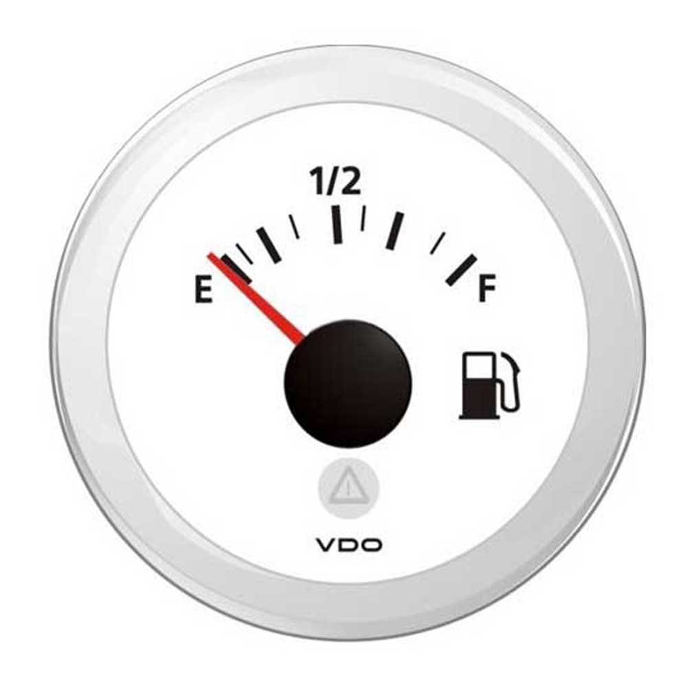 Аналоговый индикатор уровня топлива VDO Veratron ViewLine A2C59514190 Ø52мм 8-32В 240-33,5Ом шкала E-1/2-F белого цвета