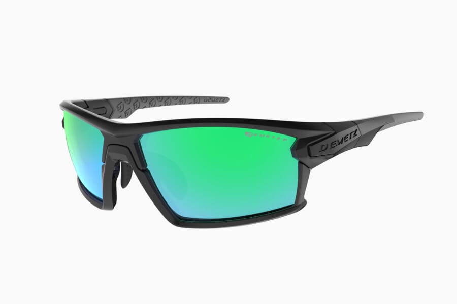 Купить Спортивные очки с диоптриями Demetz Mud / Mat Black / Mat Green 67-16 Polarized Pink With Green Mirror Cat.3, rx-337/mud5168rp67 7ft.ru в интернет магазине Семь Футов