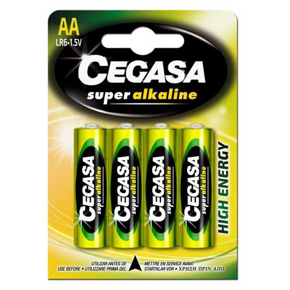 Cegasa 150 1x4 Super Щелочные батарейки типа АА Зеленый Green / Yellow