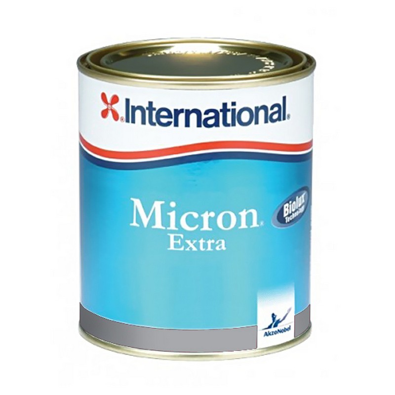 Краска необрастающая эродирующая International Micron Extra YBA964/2.5LT 2,5 л серая