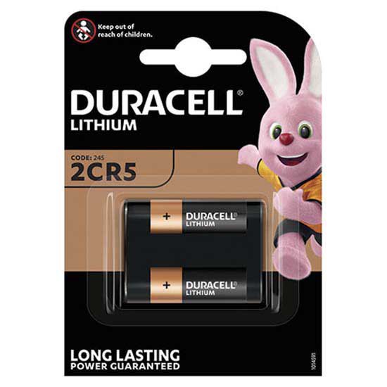 Duracell 2CR5DUR 2CR5DUR Литиевые батареи Черный Black