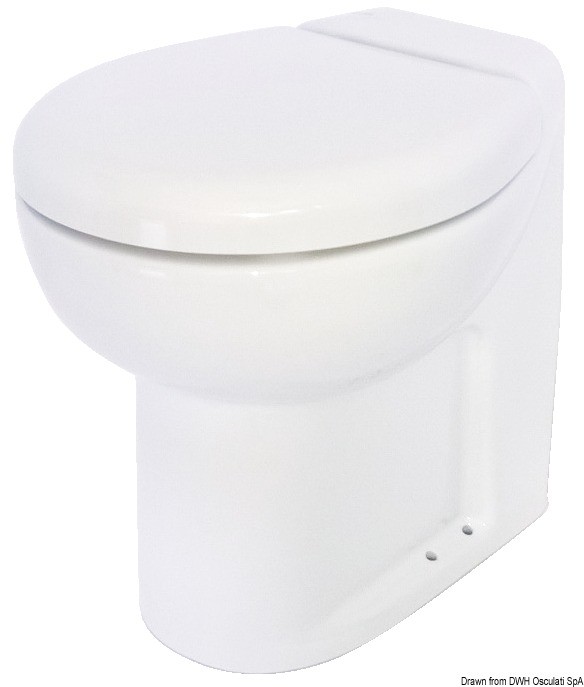 Купить Электрический туалет Tecma Elegance (1-е поколение) 370 x 430 x 460 мм 12 В, Osculati 50.226.20 7ft.ru в интернет магазине Семь Футов