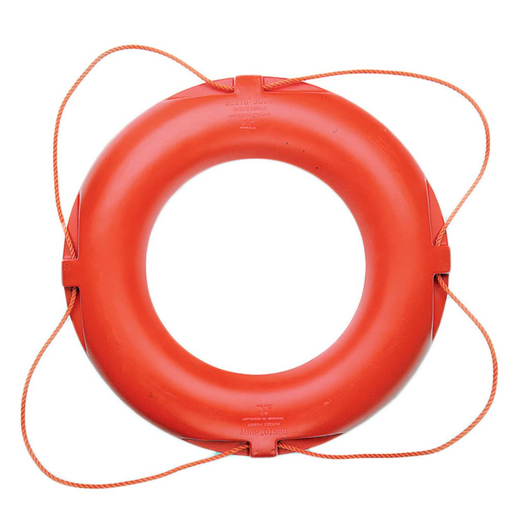 Спасательный буй. Спасательный буй Люфтваффе. Плавающий красный материал. Besto lifebuoy 4.5 kg approved Certificate.