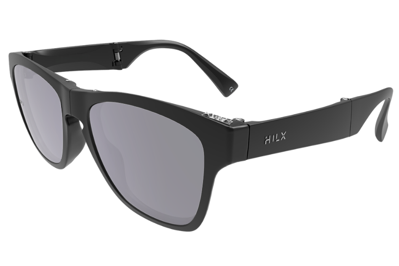 Купить Спортивные очки HILX Unfold / Matt Carbon Black / Silver Lens, huf01601-ufsl5 7ft.ru в интернет магазине Семь Футов