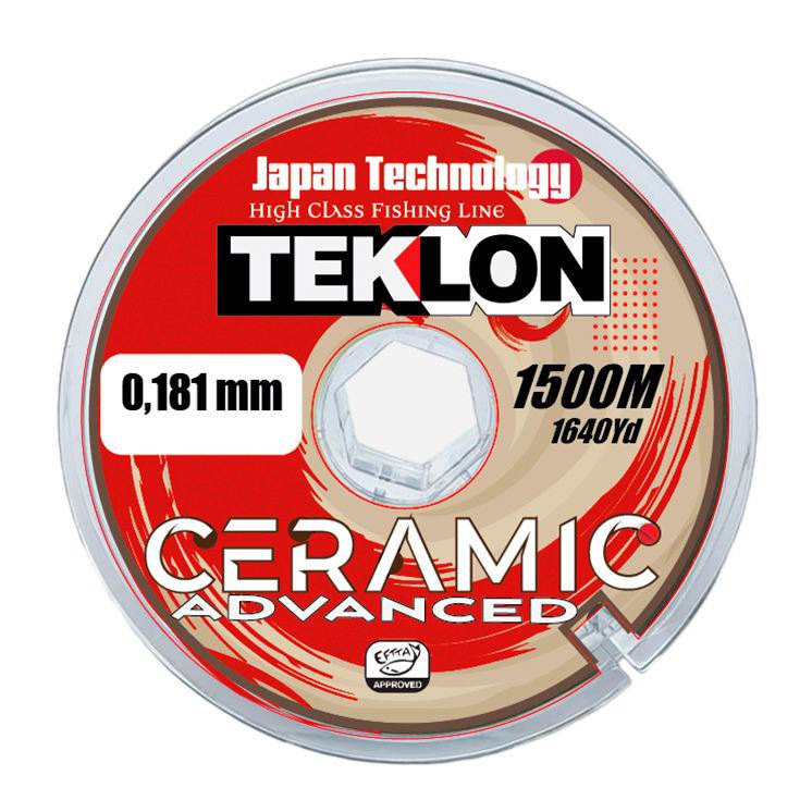 Teklon 1700000005034 Ceramic Advanced Монофиламент 1500 M Бесцветный Clear 0.261 mm 