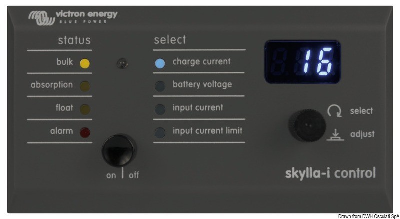 Купить VICTRON Skylla-I control panel, 14.270.38 7ft.ru в интернет магазине Семь Футов