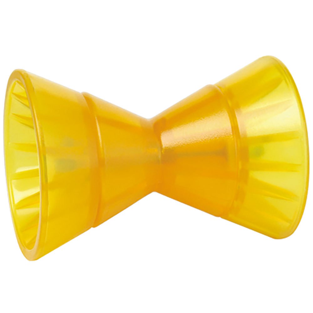 Tiedown engineering 241-86142 End Bells Лук роликовый Желтый Amber 4´´ 