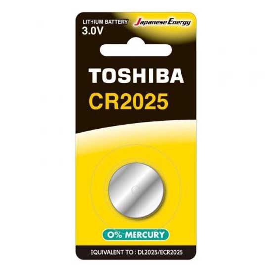 Toshiba CR2025 BL1 CR2025 Щелочные батареи Серебристый Silver