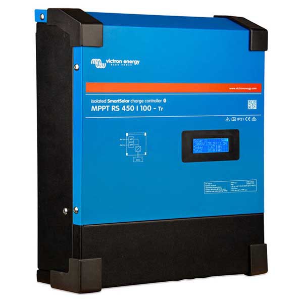 Victron energy NH-446 Smartsolar Mppt Rs 450/100-TR Регулятор Бесцветный Blue