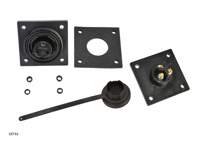 Купить 3-Pole Socket with Cap 32732-bvs 7ft.ru в интернет магазине Семь Футов