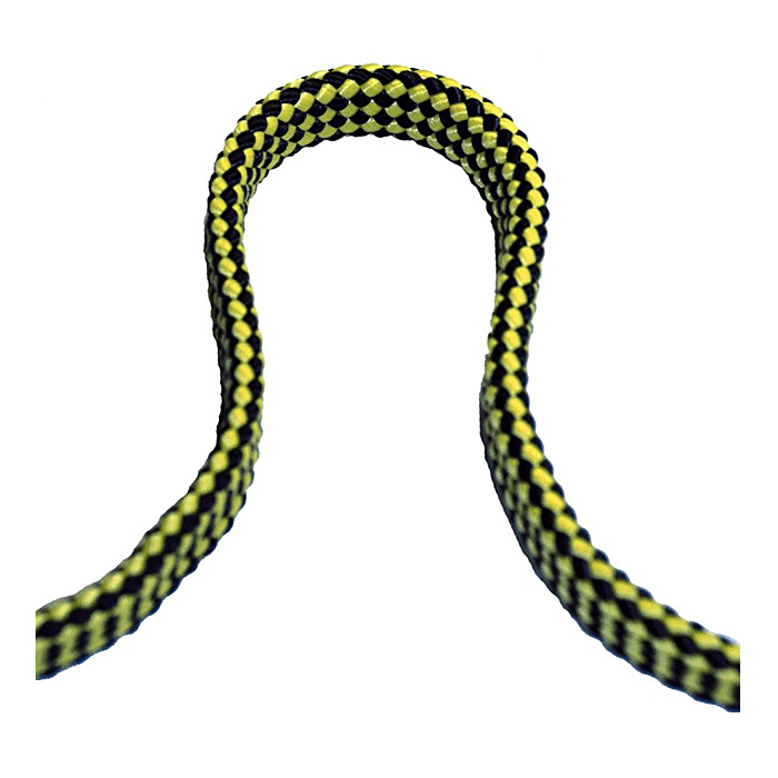 Линь плавающий плоский ПЕТРОКАНАТ 115404P Ø14ммx25м из жёлто-чёрного полипропилена