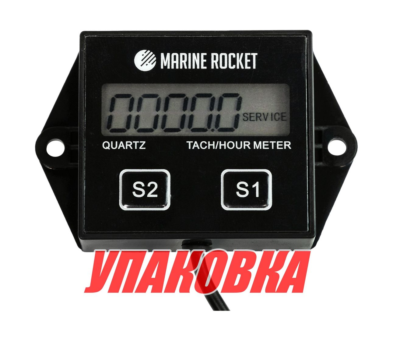 Купить Тахометр универсальный со счетчиком моточасов, сменная батарейка (упаковка из 10 шт.) Marine Rocket THM204MR_pkg_10 7ft.ru в интернет магазине Семь Футов