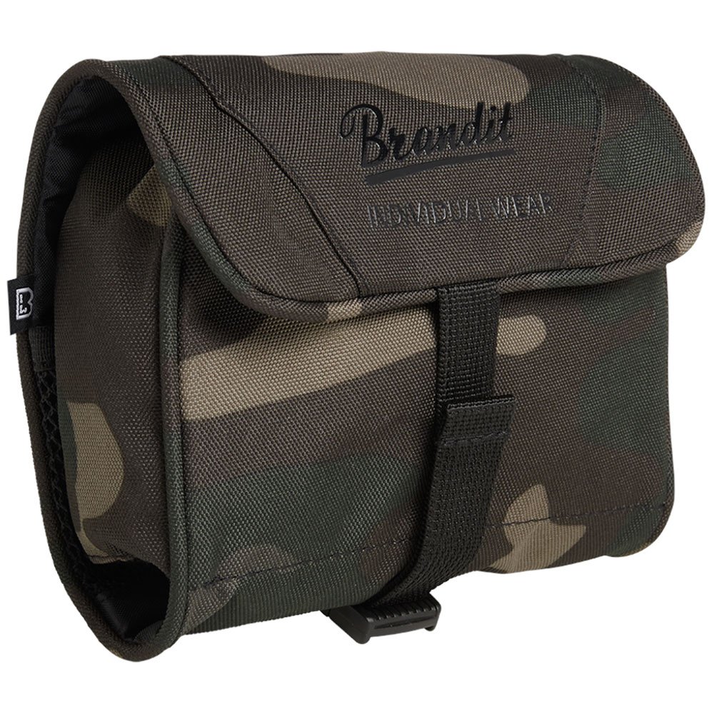 Brandit 8060-4-OS Средняя сумка для стирки Зеленый Dark Camo