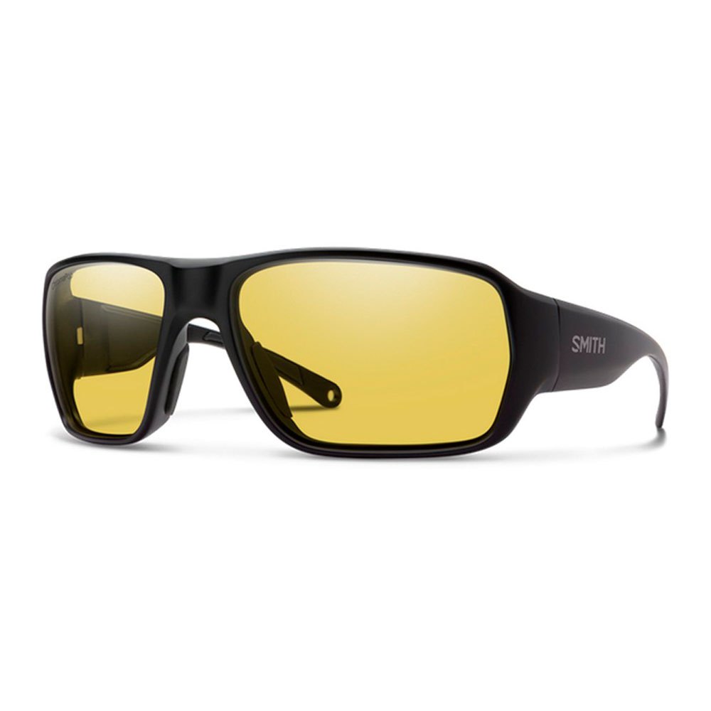 Smith 20317300363L5 поляризованные солнцезащитные очки Castaway Matte Black Polar Low Light Yellow
