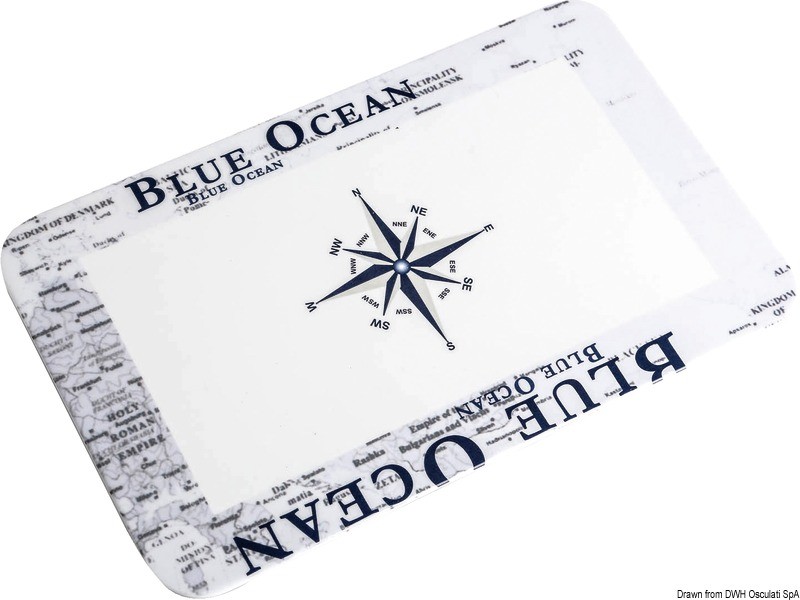 Купить Противоскользящая разделочная доска Blue Ocean 23,5 x 14,5 см, Osculati 48.431.19 7ft.ru в интернет магазине Семь Футов