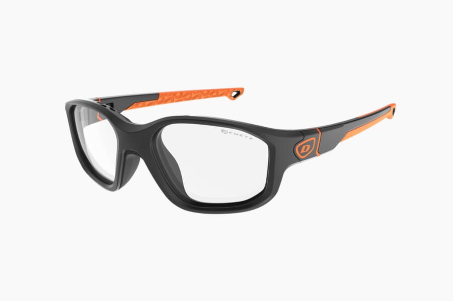 Купить Спортивные очки с диоптриями Demetz Puntaco / Matt Black / Matt Orange V. Colourless cat. 0, puntaco516451 7ft.ru в интернет магазине Семь Футов