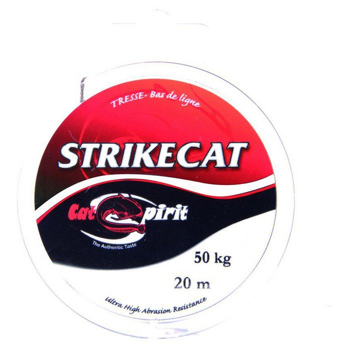 Carp spirit ACT640010 Strike Cat Плетеная леска 20 м Бесцветный Clear 50 kg 