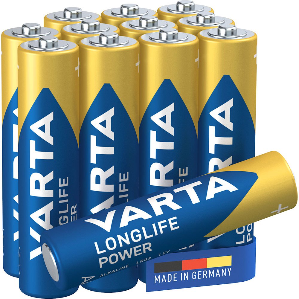Varta 38437 AAA LR03 Щелочная батарея 12 единицы Голубой Blue