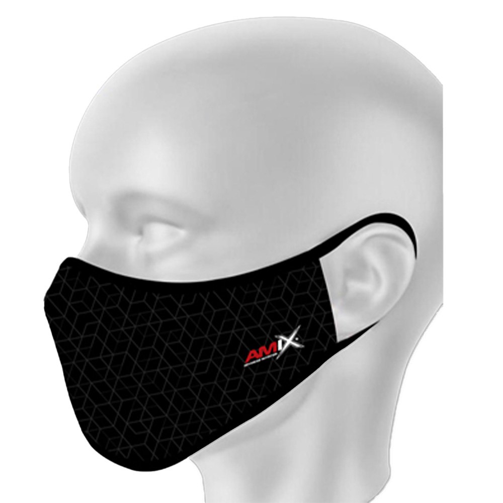 Amix MASK1 Защитная Маска Черный  Black M-L