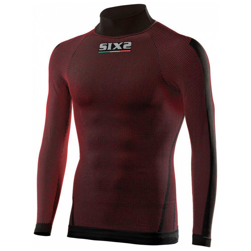 Sixs TS3-XXX-DRED Базовый слой с длинным рукавом TS3 Красный Dark Red 3XL-4XL