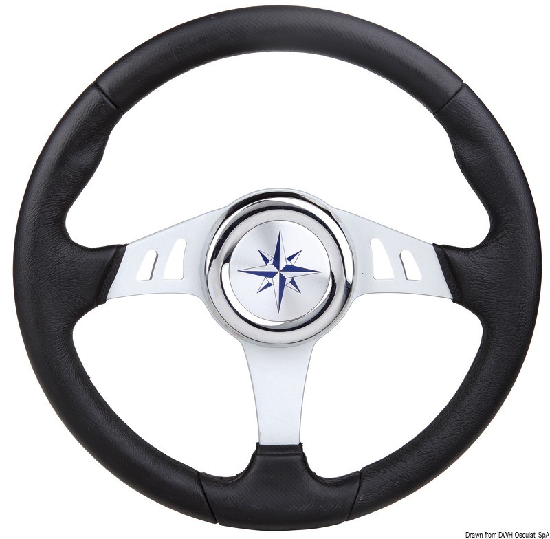 Купить Steering wheel black 350 mm, 45.158.40 7ft.ru в интернет магазине Семь Футов