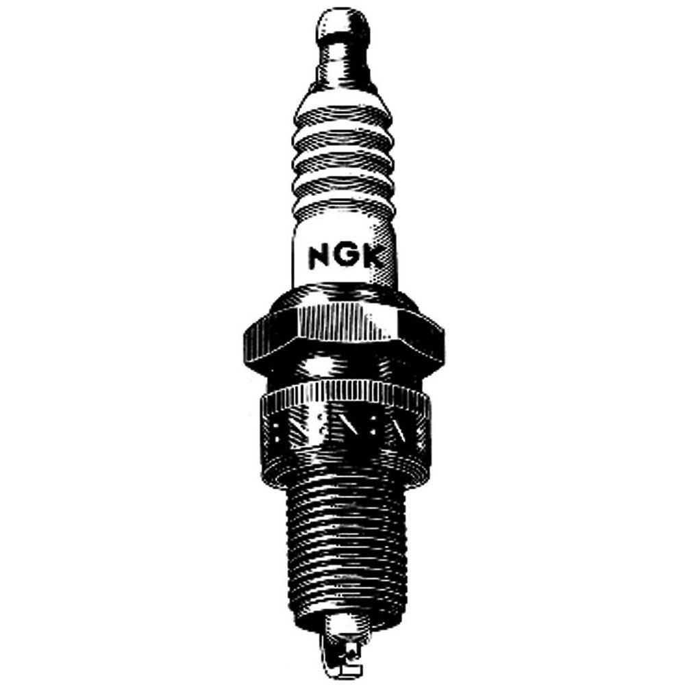 NGK 50815 Свеча зажигания Bm6 F Серебристый