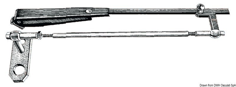 Купить SS parallelogram arm f. windshield wiper 432/560mm, 19.152.55 7ft.ru в интернет магазине Семь Футов