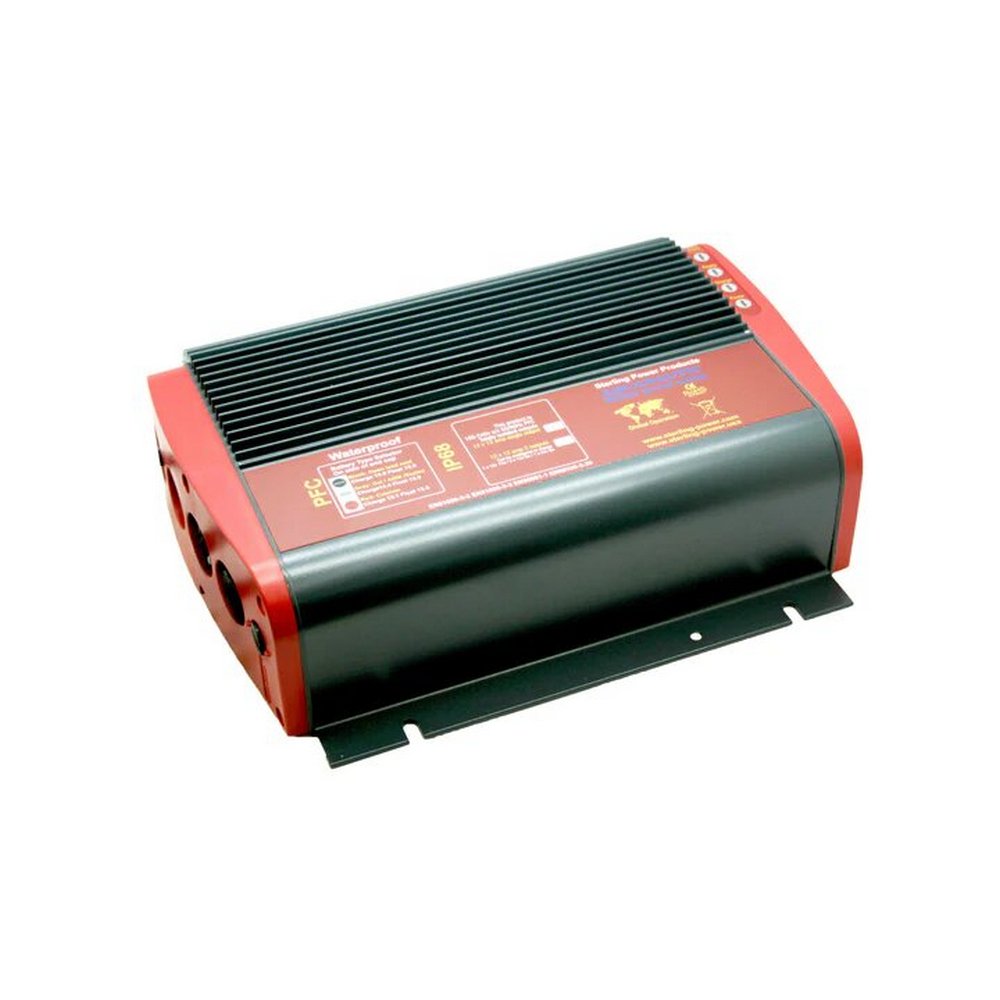Водонепроницаемое зарядное устройство Sterling Power Aquanautic PSP12122 12/6А 12/24В 8мм 200x170x65мм 2 выхода