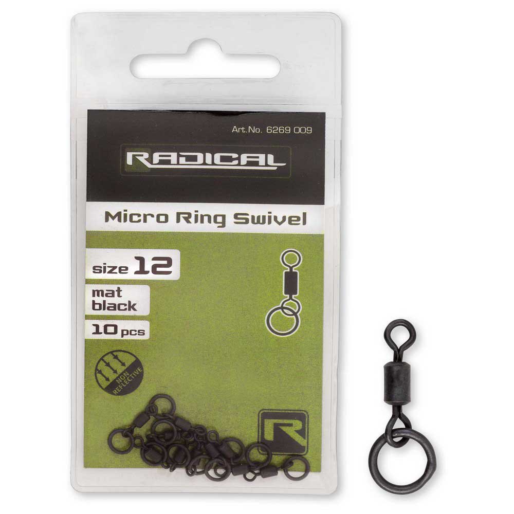 Radical 6269009 Micro Ring Вертлюги Черный  Mat Black Non Reflective