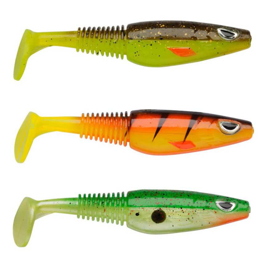 Berkley 1531808 Sick Swimmer 90 Mm 40 Единицы Многоцветный Brown Chartreuse