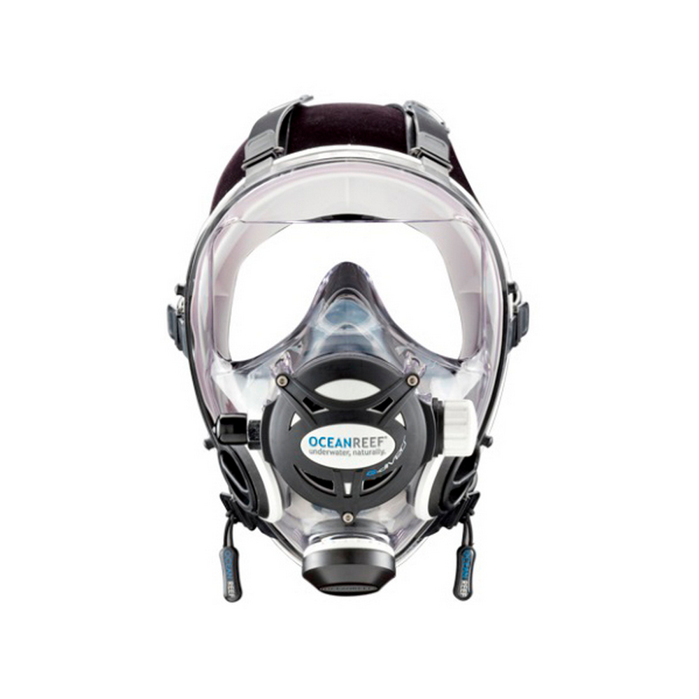 Маска полнолицевая для спортивного дайвинга OceanReef Neptune Space G.Divers OR025011 M/L белый