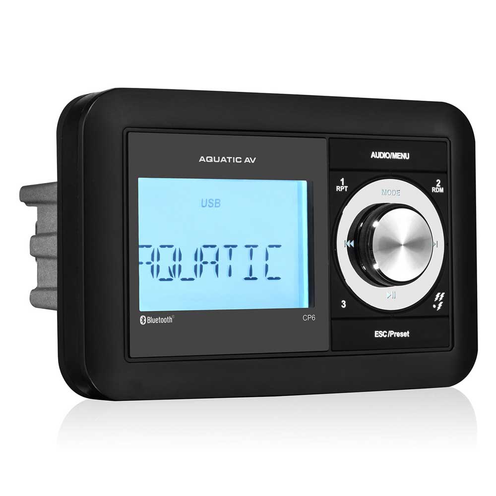 Aquatic av AQ-CP6 CP6 Bluetooth медиацентр Черный Black