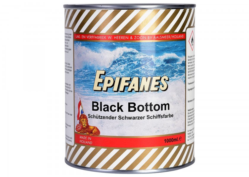 Купить EPIFANES Полуглянцевое покрытие для лодок BLACK BOTTOM / Содержимое: 4 л. 7ft.ru в интернет магазине Семь Футов