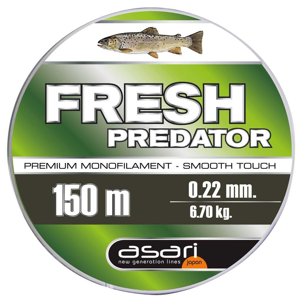 Asari LAFP15018 Fresh Predator 150 M Линия Зеленый  Light Green 0.180 mm 