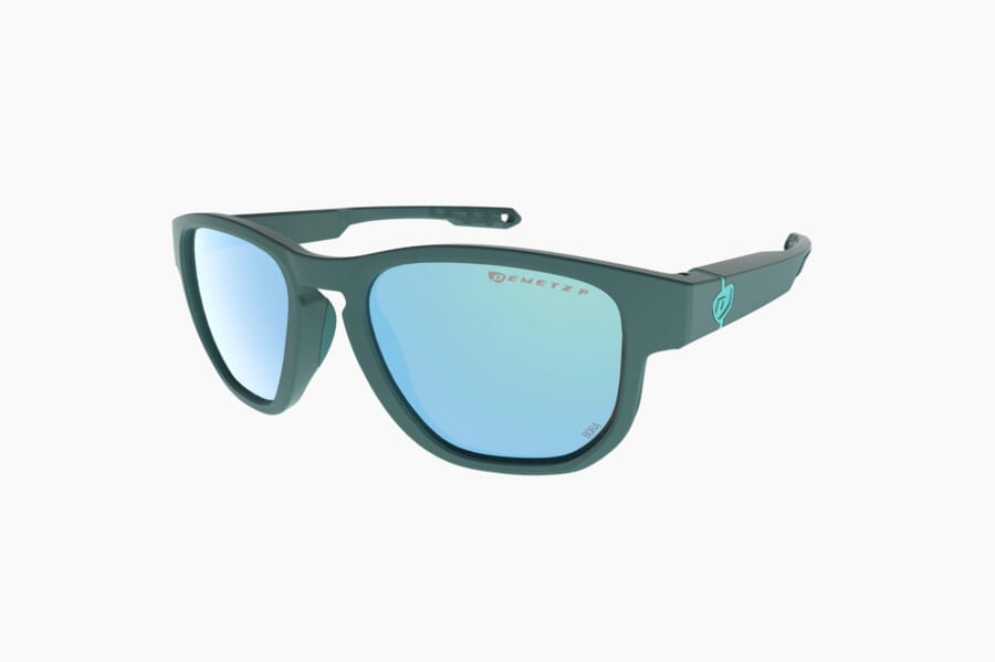 Купить Спортивные очки Demetz Float-D / Turquoise Matt / Light Blue Brown Polarized with Ice Blue Mirror Cat.3, floatd7405kr55 7ft.ru в интернет магазине Семь Футов