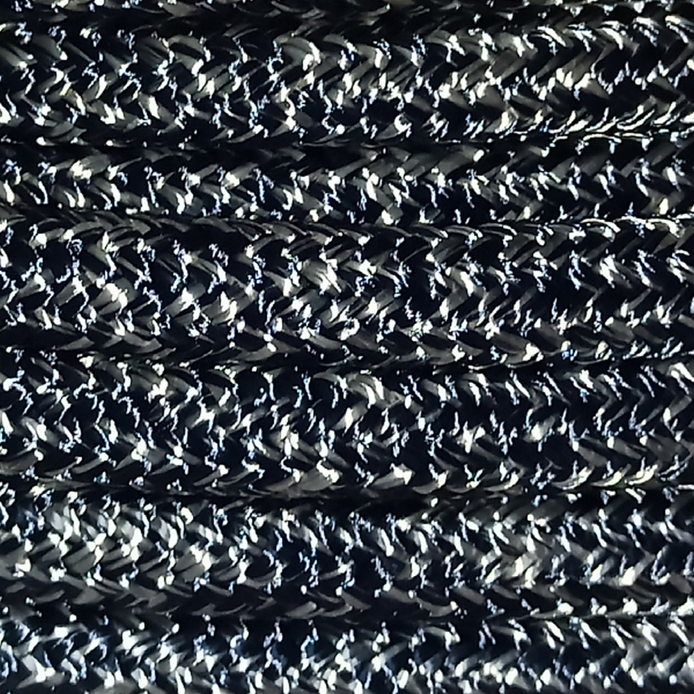 Трос двойного плетения из волокна Dyneema SK75 оплетка из полиэстера Benvenuti Cruising AB/SK75-* Ø12мм 7200кг темно-серый/серый