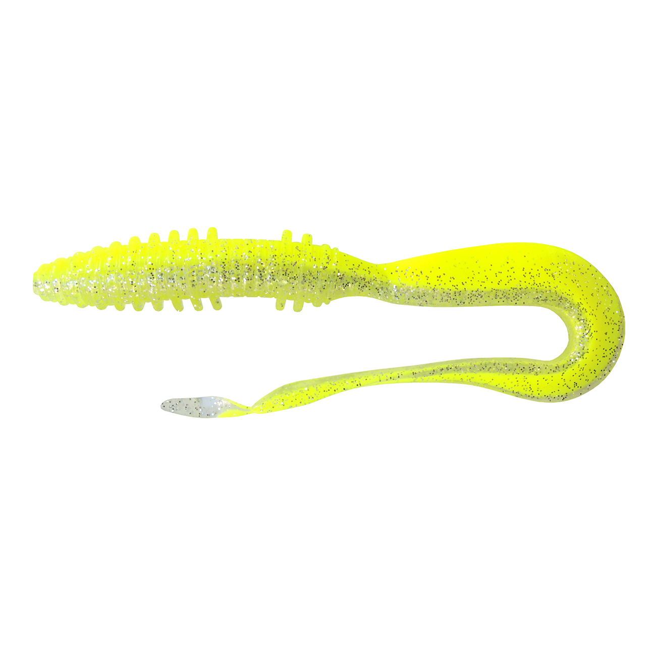 Силиконовый червь на судака Long Tail Grub (Цвет-Mystic резина YW010) LTG14 Mystic Lures