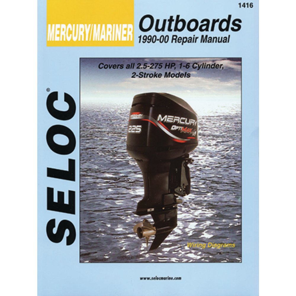 Seloc marine 230-1416 Mercury Mariner Outboards Голубой  All 2 Stroke 1990 - 1900 