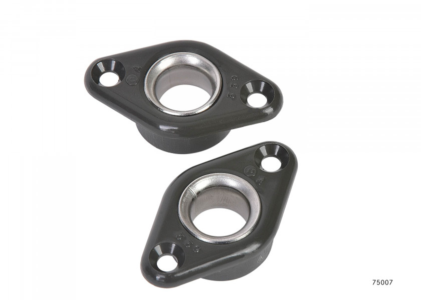 Купить ALLEN BROTHERS HA4339-2SB Нейлоновые палубные направляющие со вставкой из нержавеющей стали / комплект из 2 шт. 7ft.ru в интернет магазине Семь Футов