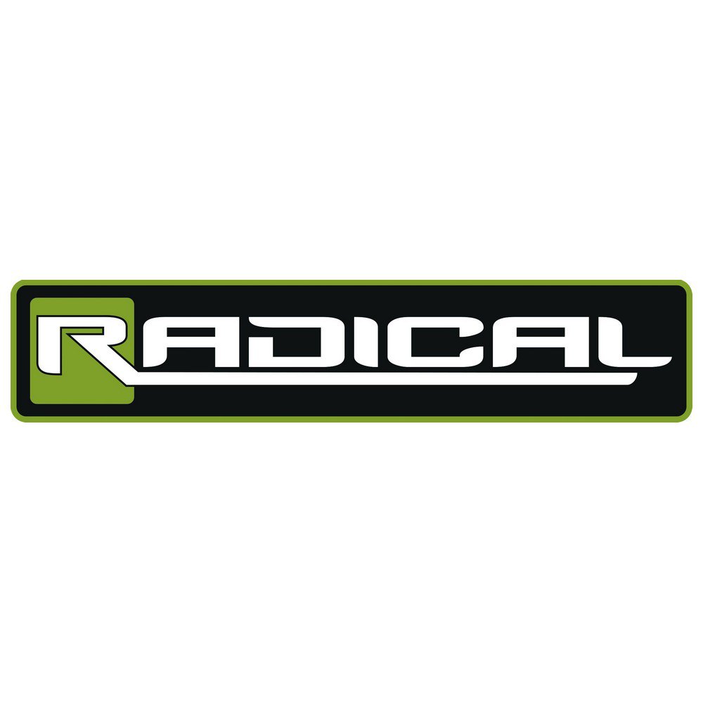 Radical 9949079 Наклейки Черный  Black 10 x 2.1 cm 