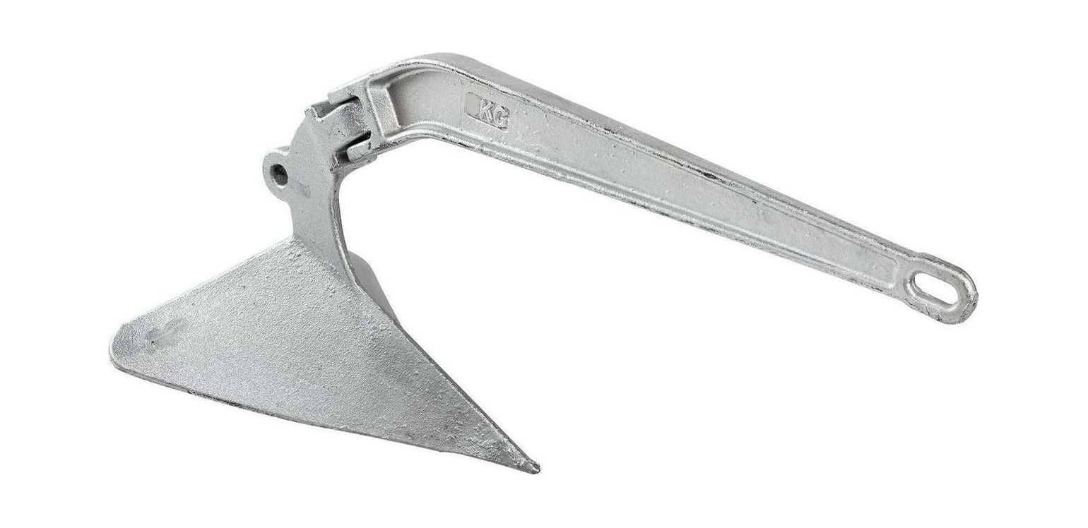 Купить Якорь Плуг (CQR) 16 кг, оцинкованный Marine Rocket AN02-16kg 7ft.ru в интернет магазине Семь Футов