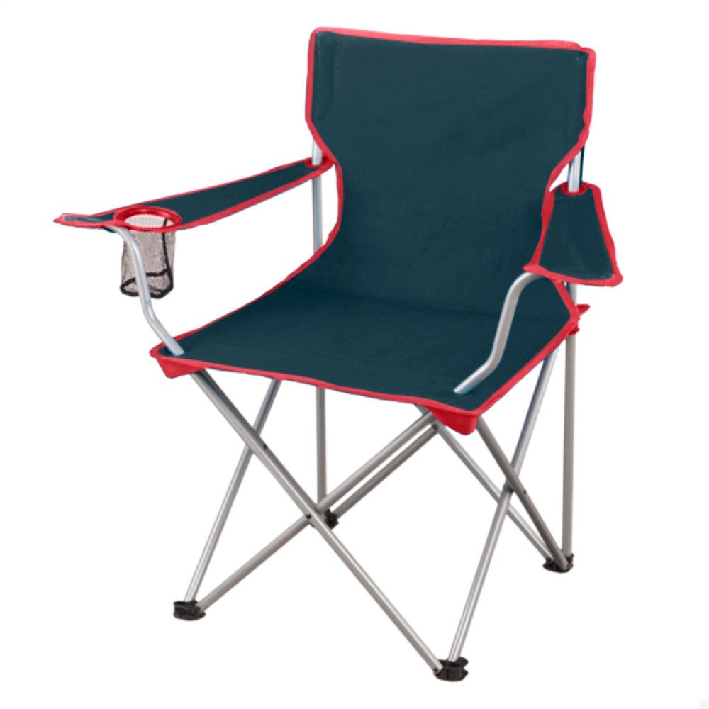 Aktive 921108 Bandolera Складной стул для кемпинга Серебристый Grey / Red