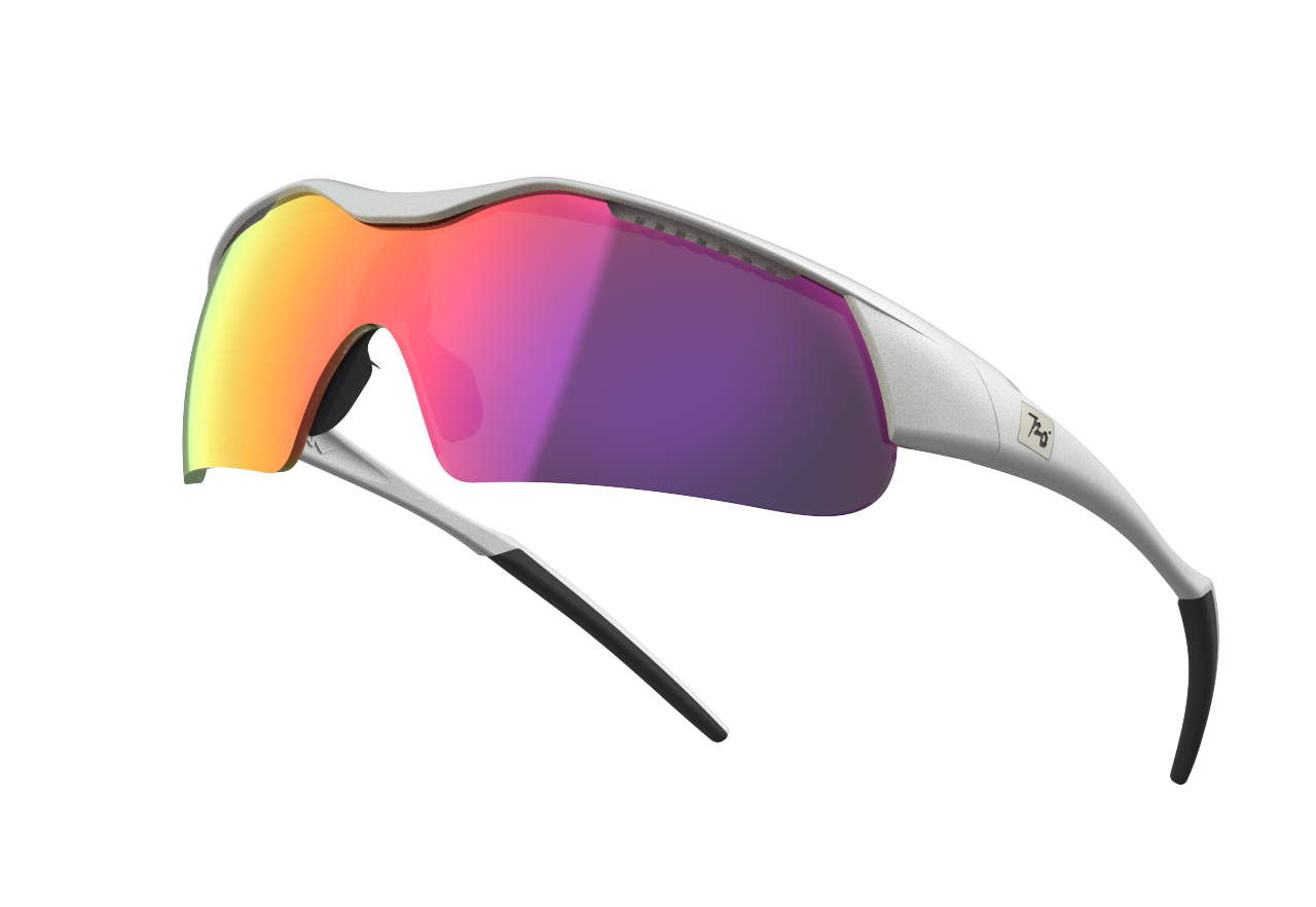 Купить Спортивные очки 720armour Hitman / Matte Silver / Red Lens, t948-sr/rd 7ft.ru в интернет магазине Семь Футов